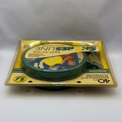 Shoresline einfach zu bedienen einziehbare Sofort Wäscheleine Indoor Outdoor 40 Fuß - Bild 5 von 8