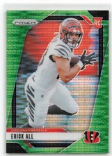 2024 Panini Neon Green Pulsar Prizm Erick All Jr. #333 Cincinnati Bengals (RC)