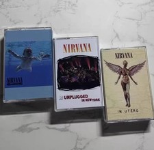 3PCS Nirvana Nevermind Cassette Tape Songs Cassette Retro fully sealed
