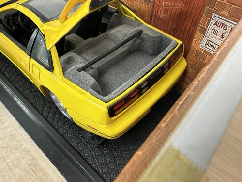 1997 Kyosho Japan 1:18 Scale Yellow Nissan 300Zx Diecast Car In Box - No. 09071Y - Picture 11 of 16