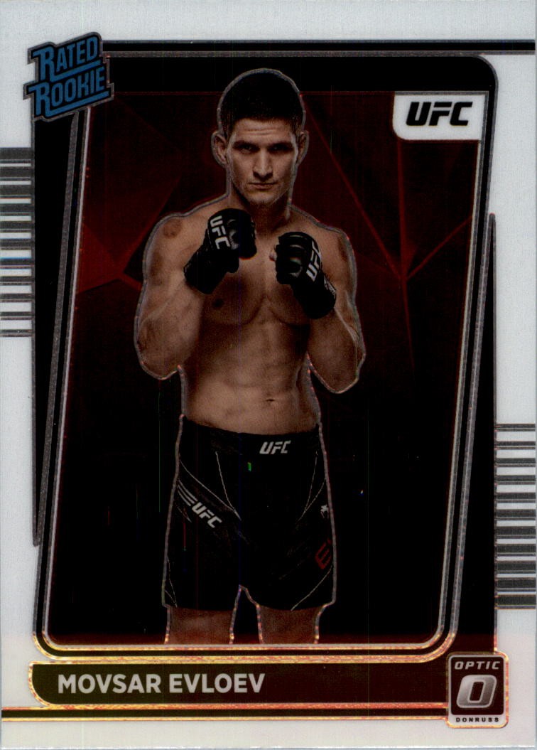 2022 Donruss Optic UFC #112 Movsar Evloev RR RC - UFC