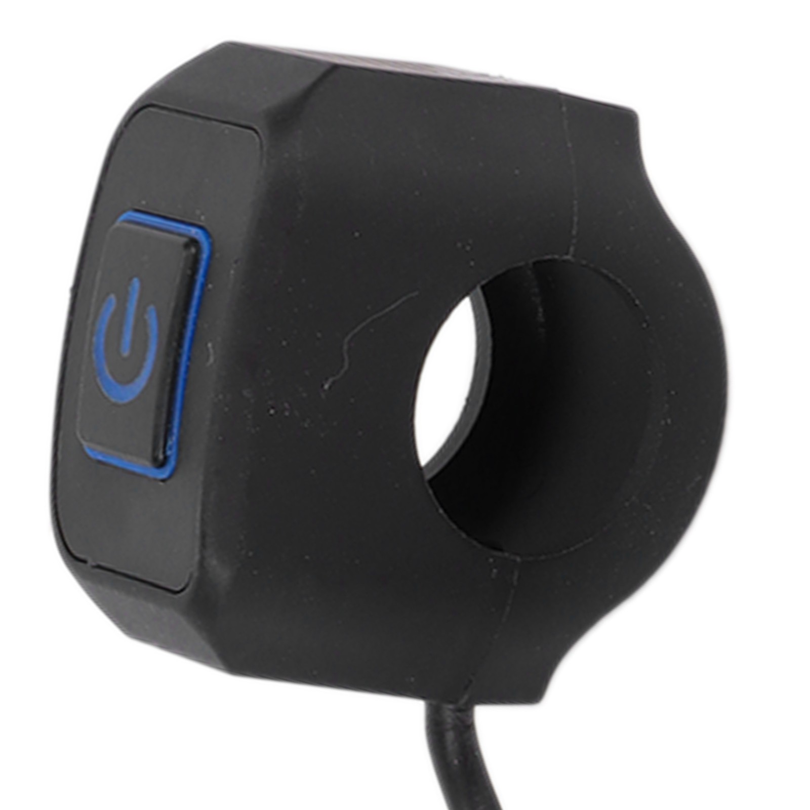 22mm Motorcycle Handlebar Switch Control Button For Headlight(Blue )