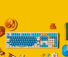 Wiggle Wiggle Low Noise Wireless Mechanical Keyboard Lucky Puppy