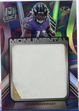 Devin Duvernay Monumental Ravens 2020 Spectra Panini 4/5 #16
