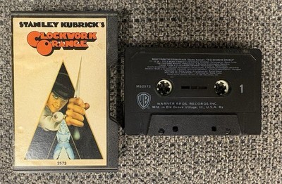 A Clockwork Orange (Music from the Soundtrack) Cassette Tape Vintage Kubrick