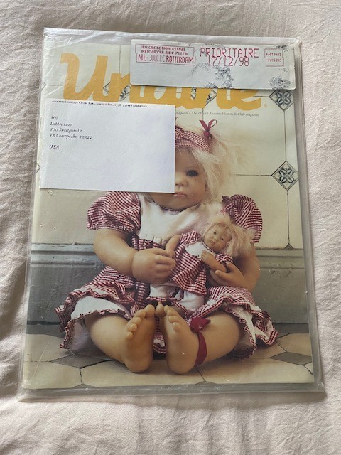 UNDINE MAGAZINE 1998 ISSUE #2 ANNETTE HIMSTEDT DOLL MAGAZINE NEW