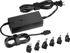 Insignia- Universal 90W Laptop Charger - Black