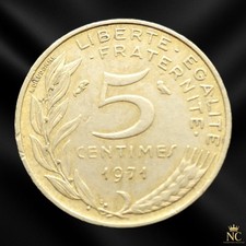 France – 1971 – 5 centimes Marianne (N1750)