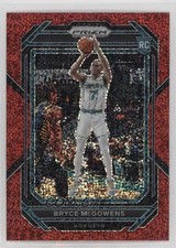 2022-23 Panini Prizm Red Sparkle Prizm Bryce McGowens #222 18yu