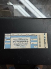 2005 NFC Championship Game Ticket Seahawks Panthers Qwest Field 1/22/06