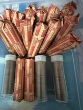 LINCOLN WHEAT CENT 1909-1958 US COINS 50 Cents PENNY ROLL