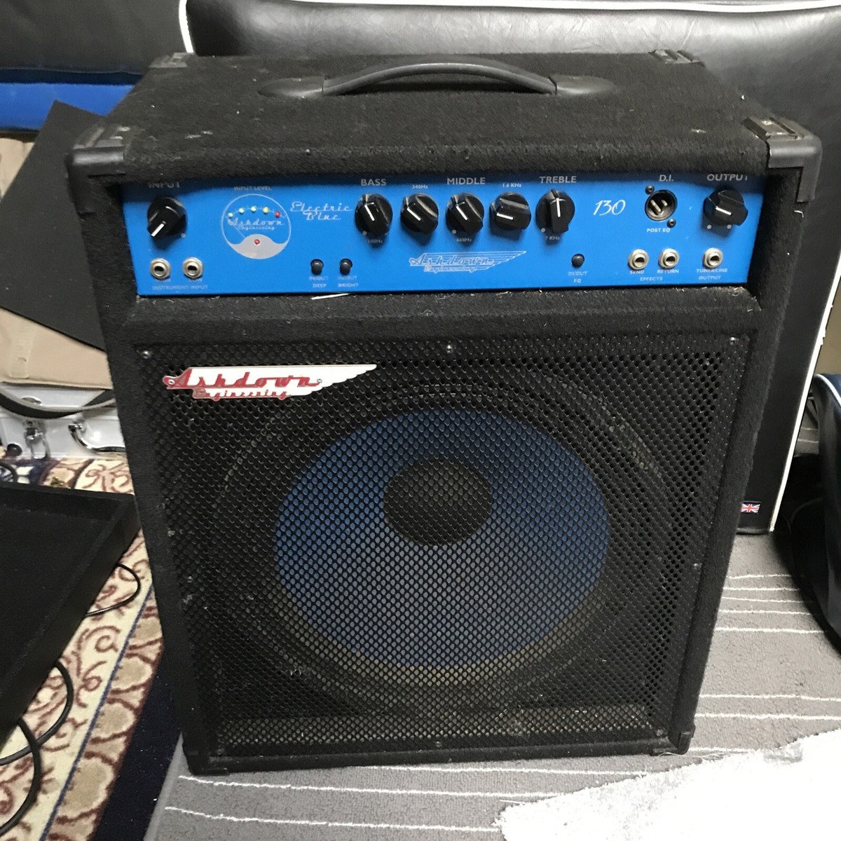 ベース Ashdown Electric Blue 130 Bass Amp Vintage Ashdown Electric Blue 130 Bass Combo Amp | eBay