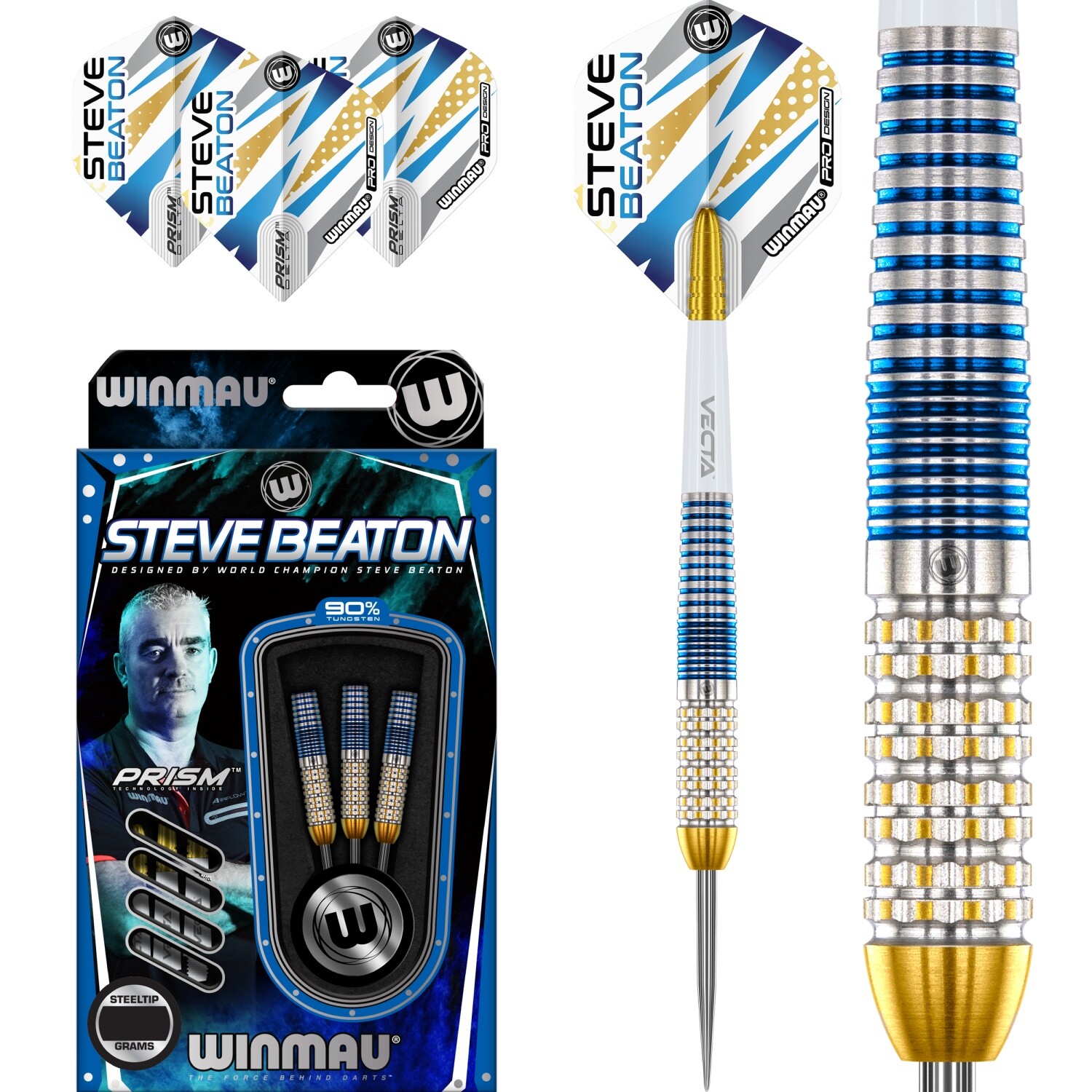 Winmau - Устаревшее издание Стива Битона - Steeldart 20990₽