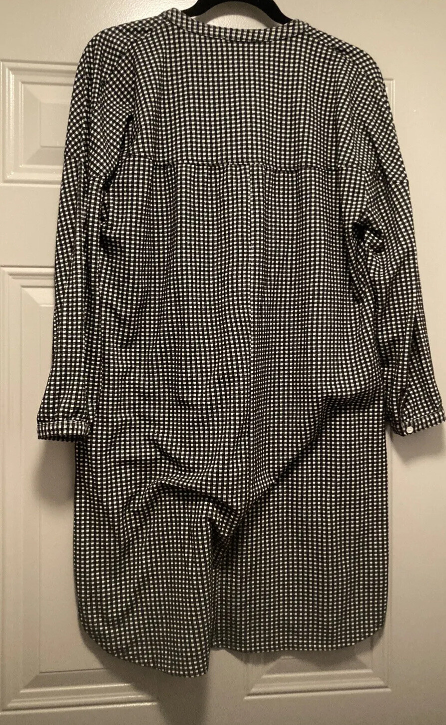 Zara Trafaluc | Solid & Striped Button in Gingham… - image 7