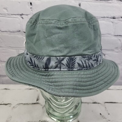Vans X Gregg Kaplan Bucket Hat Unisex OSFA Gray Denim Skater Sun Cap