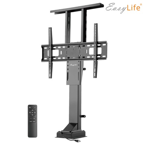 EasyLife - TV Lift / Supporto da Pavimento Elettrico con Telecomando, 37 " Fino