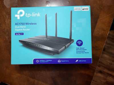 TP-Link Archer AC1750 Dual-Band Wi-Fi 5 Router - Black