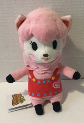 Animal Crossing Little Buddy Lisa Reese Alpaca Plush Stuffed Animal Pink Toy 9 
