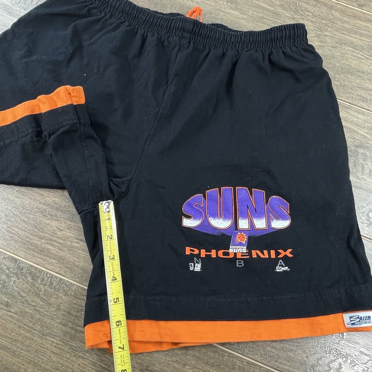 Vintage Phoenix Suns Sweat Shorts Mens XL Black NBA Salem