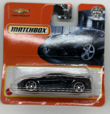 Matchbox 2020 Chevrolet Corvette C8 schwarz Nr. 20/100 neu und ungeöffnet