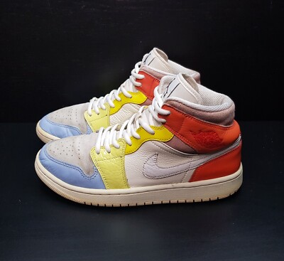 NIKE JORDAN 1 MID TO MY FIRST COACH GRÖSSE 6 UK EU40 DAMEN HIGH TOP SNEAKER SCHUHE