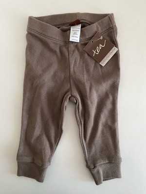 Tea Collection Baby schöne braune Hose Unterteil 3-6 Monate Baumwolle Outfit NEU