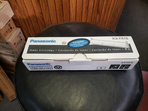 Lot De 3 Cartouches Toner Panasonic KX-FA77D (noir) Et KX-FA76 - Neuves