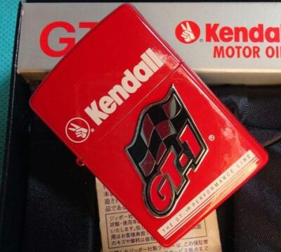 【新品】　zippo kendall GT-1 Zippo lighter Kendall motor oil GT-1 made in 2002 unused item