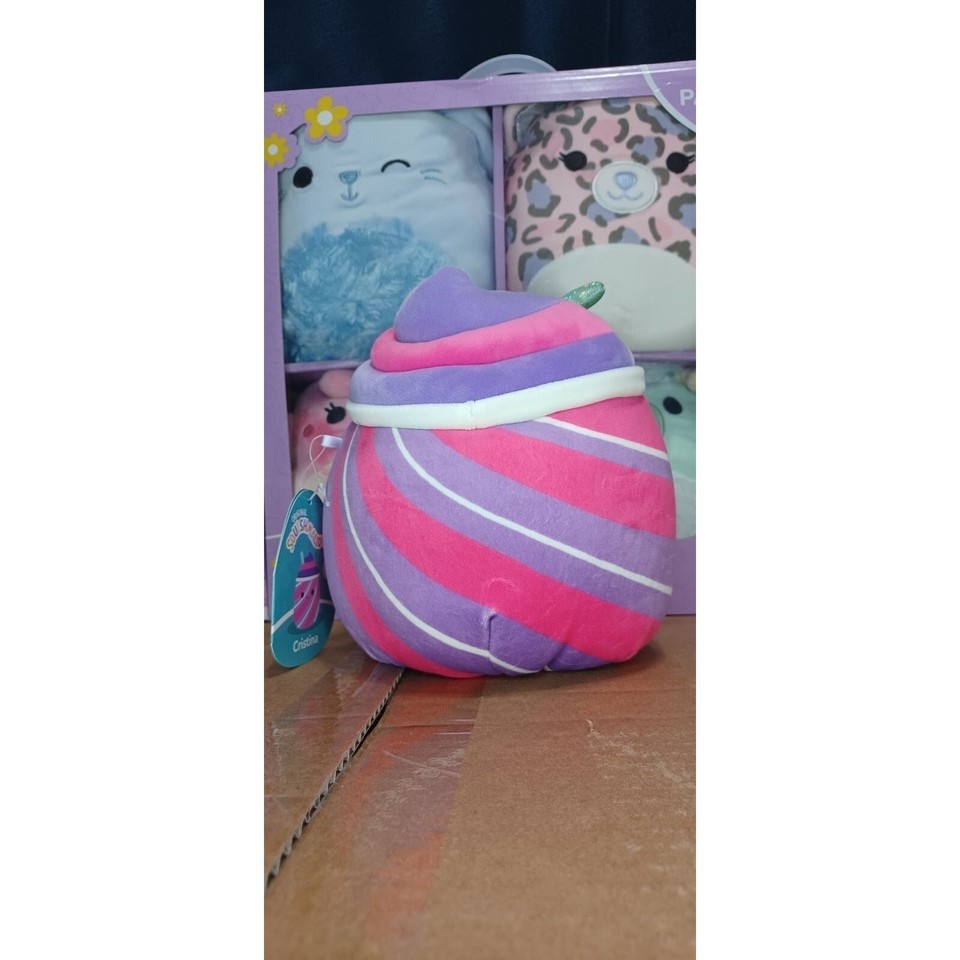 Squishmallows Junk Food Cristina The Slushie 7.5" Plush Toy BNWT eBay