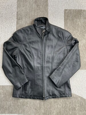 Jacket Rn Rn 69426 Wilsons Wilson Leather Coat Size Large RN 69426