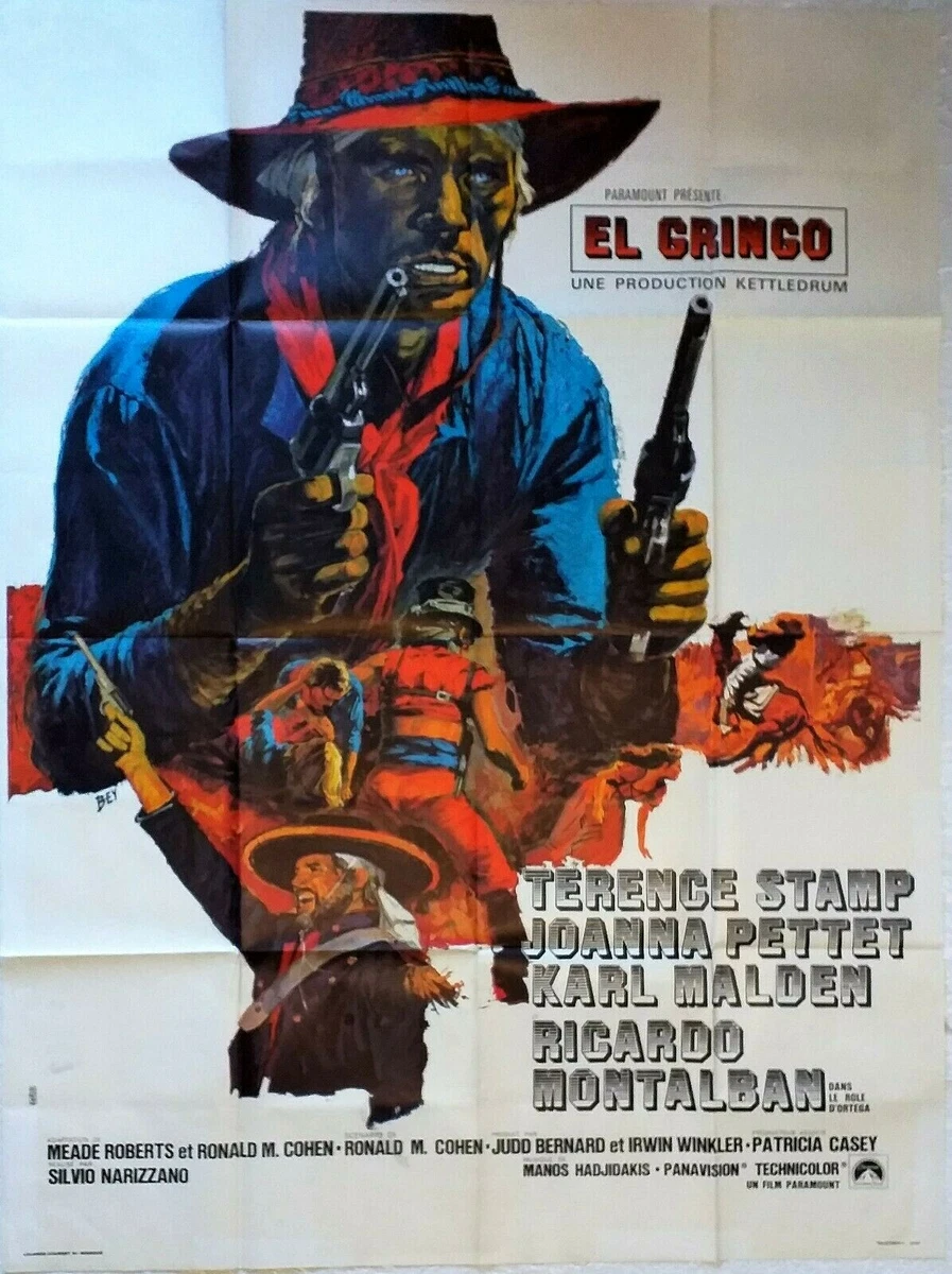 Poster Cinema Western El Gringo Trence Stamp - 120 X 160 CM | eBay