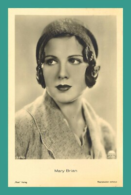 MARY BRIAN | Starpostkarte | Ross Verlag