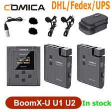 COMICA BoomX-U U1 U2 Broadcast UHF Wireless Microphone system transmit receiver