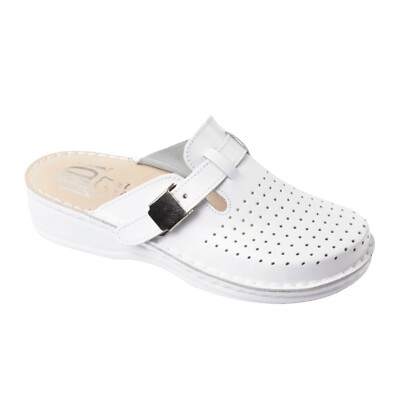 LEDI Anatomic 632 Leder Slipper Herren Komfort Pantolette Clogs Pantoletten Hausschuhe