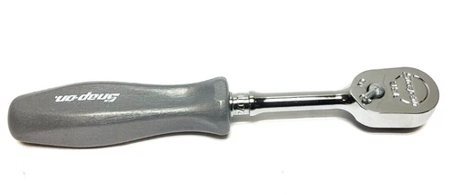 Snap-on™ 1/4" drive 6 7/8" long Grey Handled Ratchet THLD72DT Dual 80 Tech