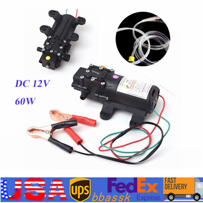 Oil Engine Oil Fluid Extractor Electric Siphon Transfer Change Pump Motor 12V