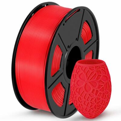TPU 1.75mm 3D Printer Filament Dimensional Accuracy +/- 0.03 mm 1KG Spool Red