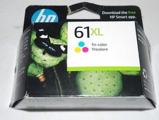 Genuine HP 61XL Tri Color Ink Cartridge Dated 2026 New  CH564WN 140