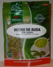 Ruda  Hierba-Hojas / Rue Leaves  (40 Grs/Bag)