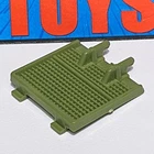 Vtg GI Joe Road Toad ENGINE COVER hatch original 1987 vehicle green part
