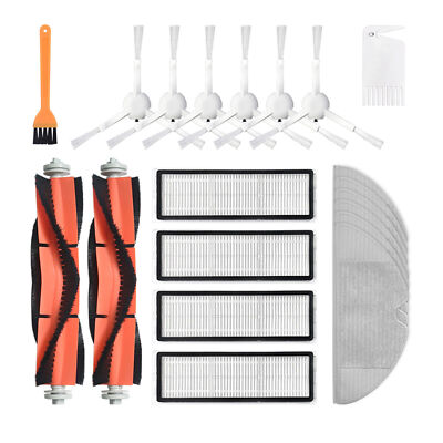 For Mijia 1C Sweeping Robot Vacuum Cleaner Main Side Brush Filter Kit Parts