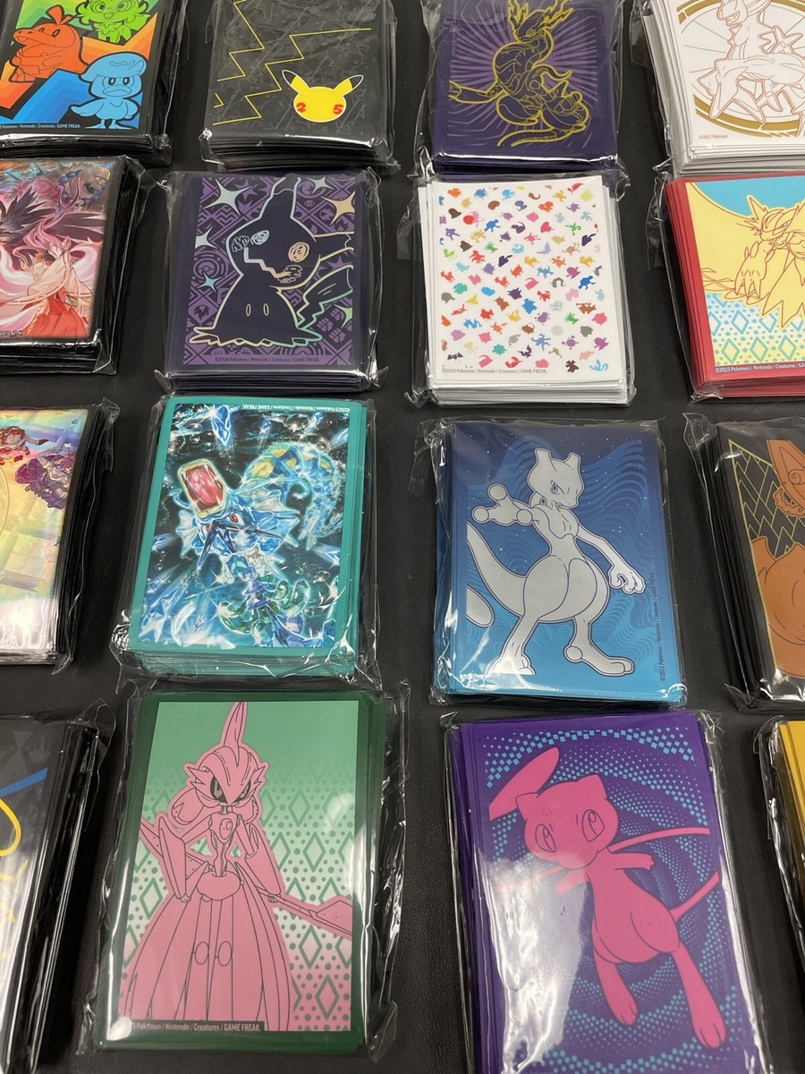 Pokemon TCG 5-Pack PREMIUM Card Sleeves 60-ct EACH 300 SLEEVES