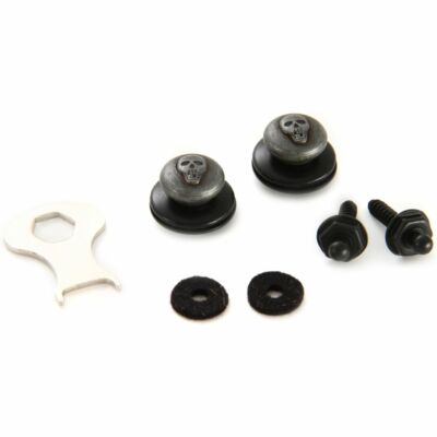 LOXX BOX MUSIC Security Locks - Skull Straplock