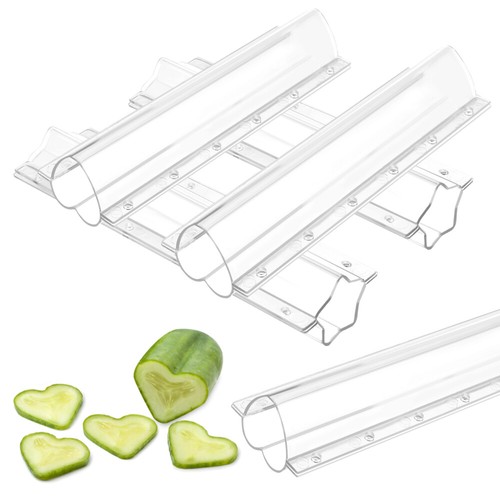 4Pcs Clear Gardening Transparent Safe Cucumber Molds Fruit Shaping Mold Gift