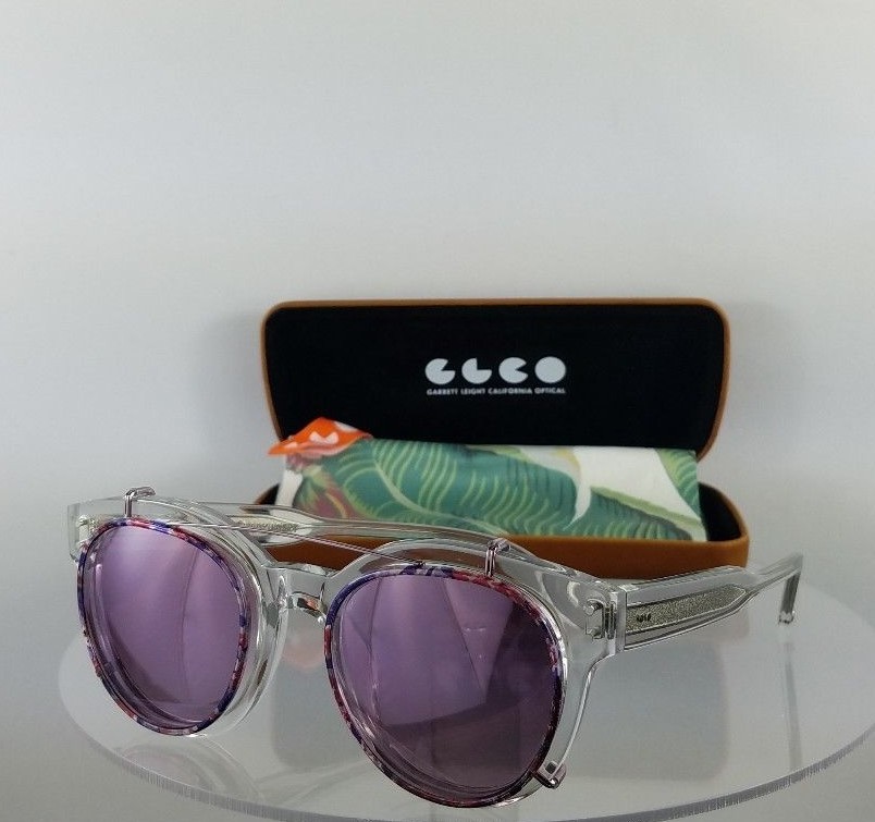 Brand Authentic Garrett Leight X Mark McNairy Sunglasses GLXTL3 2046 123  Clip On