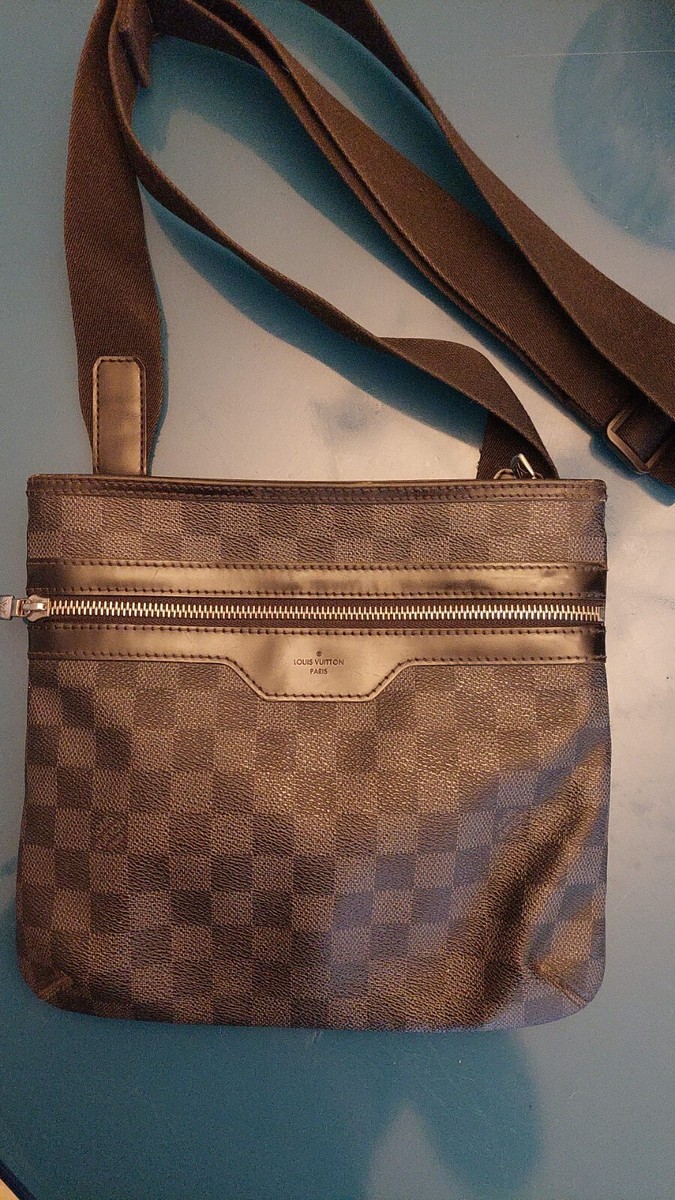 Louis Vuitton 2011 Graphite Damier Thomas Crossbody Bag