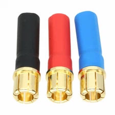 Brushless Motor Bullets 8mm M to 5mm F Banana Adapter ESC Electronic Governor