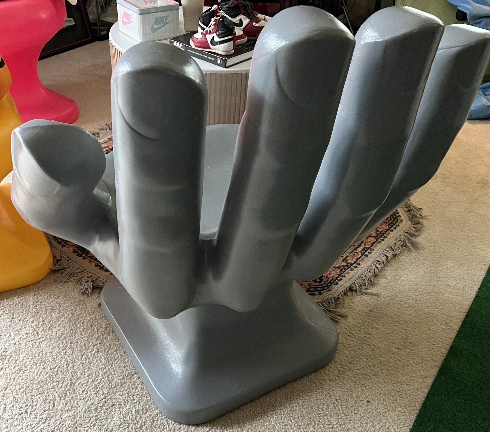 RMCI Hand Chair w/ Cup Holder Right, Vintage, Granite, Retro, Cup