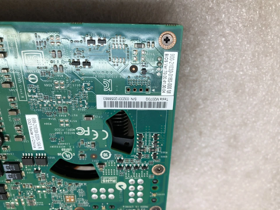 2W47P Nvidia TESLA M2070 6GB PCIE AI Accelerator Compute Module 448 CUDA Cores - Image 4 of 4