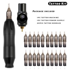 Wireless Tattoo Pen Kit RCA Tattoo Machine Ta...